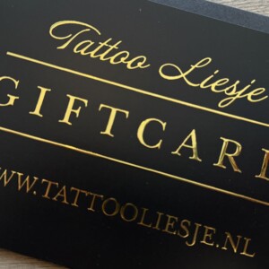 Cadeaubon Tattoo Liesje